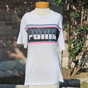 Puma white casual tshirt